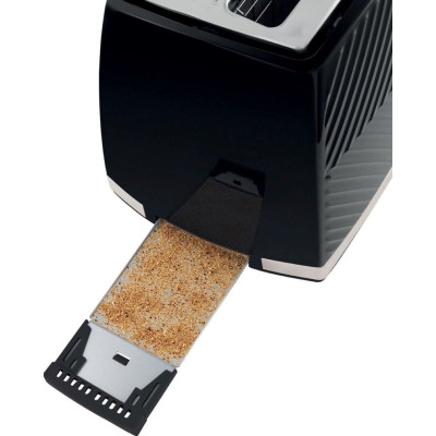 Тостер Russell Hobbs GrooWe 2 Slice 850Вт, підігрів, розморожування, пластик, чорний