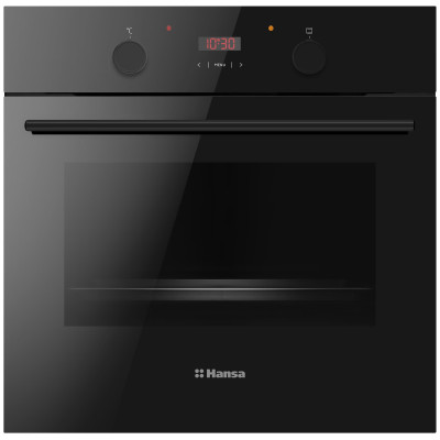 Комплект Hansa (духовка електрична + поверхня індукційна), чорний