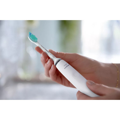 Щітка зубна електр. Philips, Sonicare 3100 Series, 31т. колив/хв, насадок-1, білий