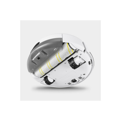 Karcher Робот-пилосос RCF 3, h=12см, вологе прибирання, конт пил -0.115л, вода -0.43л, автон. робота до 120хв, білий Karcher Робот-пилосос RCF 3, h=12см, вологе прибирання, конт пил -0.115л, вода -0.43л, автон. робота до 120хв, білий