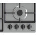 Варильна поверхня Gorenje газова, 60см, чавун, конфорка Wok, нерж