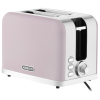 Тостер Ardesto Lilac Dream, 800Вт, метал, 2 слоти, ліловий+сріблястий