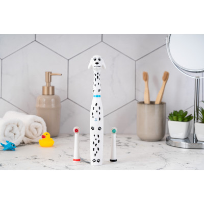 Щітка зубна електр. ARDESTO, ETB-003DOG, для дітей, 8.8т. колив/хв, насадок-3, IPX6, білий