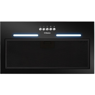 Витяжка Hansa вбудована, 55см, 400м.куб/год., чорна