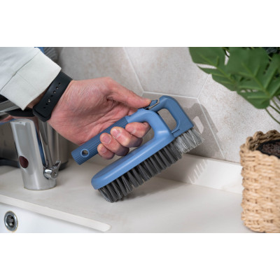 Щітка для миття 2 в 1 ARDESTO Profe 13.9х7х9см, пластик, блакитний Щітка для миття 2 в 1 ARDESTO Profe 13.9х7х9см, пластик, блакитний