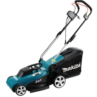 Газонокосарка Makita ELM3320, 1200Вт 33см 30л 20-55мм до 400м.кв, 10.2кг (ELM3320)