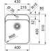 Мийка кухонна Franke Smart, нерж.сталь, прямокутник, без крила, 430х510мм, чаша - 1, монтаж врівень, SRX 210-40 TL, нерж поліров. Мийка кухонна Franke Smart, нерж.сталь, прямокутник, без крила, 430х510мм, чаша - 1, монтаж врівень, SRX 210-40 TL, нерж поліров.