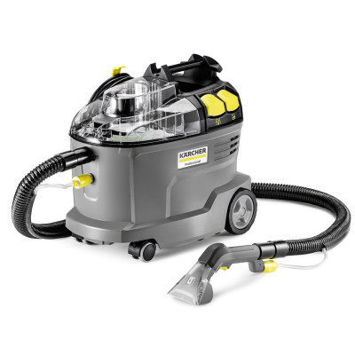 Пылесос профессиональный моющий Karcher Puzzi 8/1, 1200Вт, 270мБар, контейнер 8/7л, 8.6кг Пылесос профессиональный моющий Karcher Puzzi 8/1, 1200Вт, 270мБар, контейнер 8/7л, 8.6кг