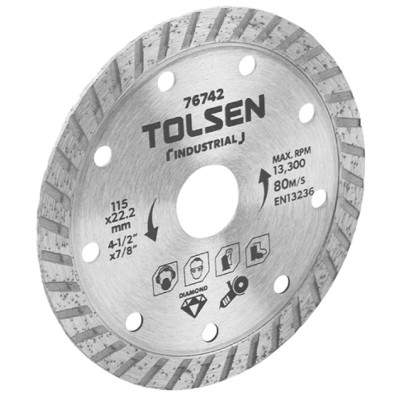 Диск алмазний Tolsen, універсальний, 230х22.2мм Диск алмазний Tolsen, універсальний, 230х22.2мм