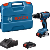 Шурупокрут-дриль акумуляторний Bosch Professional GSB 18V-65 18В 2х2А·год 31·65Нм 0-2100об/хв ЗП GAL18V-20 кейс 1.12кг