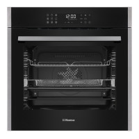 Духова шафа Hansa електрична, 77л, A+, дисплей, конвекція, чорний Духова шафа Hansa електрична, 77л, A+, дисплей, конвекція, чорний