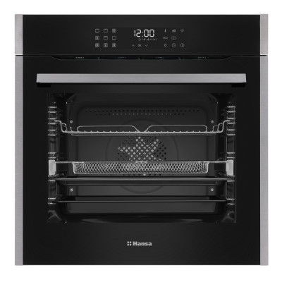 Духова шафа Hansa електрична, 77л, A+, дисплей, конвекція, чорний Духова шафа Hansa електрична, 77л, A+, дисплей, конвекція, чорний