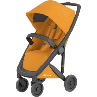 Прогулянкова коляска Greentom Classic Sunflower-Black