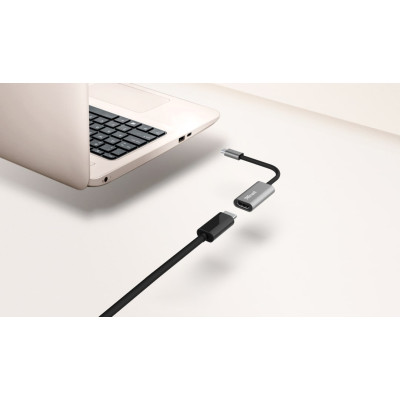 Адаптер Trust Dalyx USB-C > HDMI, 0.2м, Алюминий, черный (23774_TRUST)