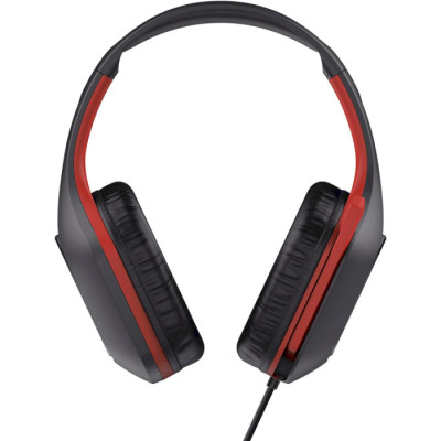 Гарнітура ігрова Trust GXT 415 Zirox, 3.5мм, 1.2м, червоний-чорний (24995_TRUST)