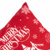 Подушка декор. ARDESTO Christmas 45х45см, 100% поліестер, червоний