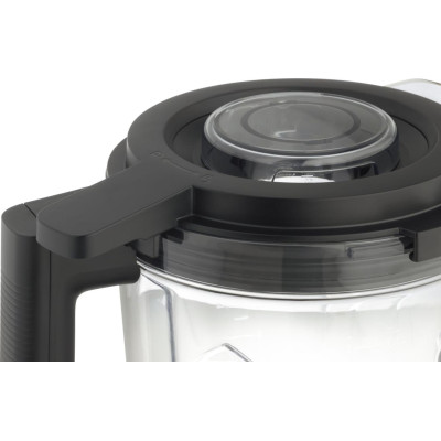 Блендер Gorenje стаціонарний 1500Вт, чаша-2000мл, дисплей, подрібнювач, чорний-нерж