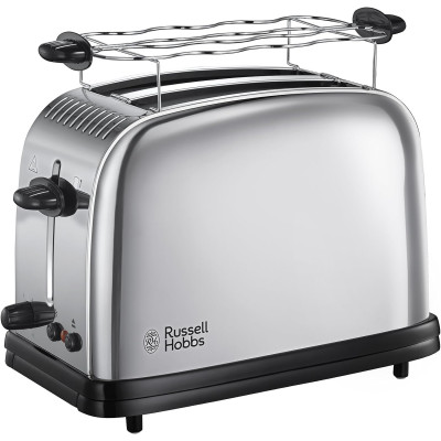 Тостер Russell Hobbs Chester 1670Вт, подогрев, металл (23310-56)
