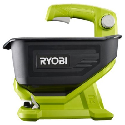 Ryobi Сіялка акумуляторна OSS1800, 18В ONE+, розкид 2.5-3.5 м, ємність 4л