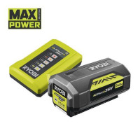 Набір акумуляторів + зарядний пристрій Ryobi RY36BC17A-140 5133004704, MAX POWER 36 В, 4.0Ач Lithium+ 5133004704 Набір акумуляторів + зарядний пристрій Ryobi RY36BC17A-140 5133004704, MAX POWER 36 В, 4.0Ач Lithium+ 5133004704