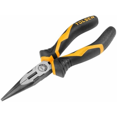 Плоскогубці подовжені прямі Tolsen Профі, 160мм Плоскогубці подовжені прямі Tolsen Профі, 160мм