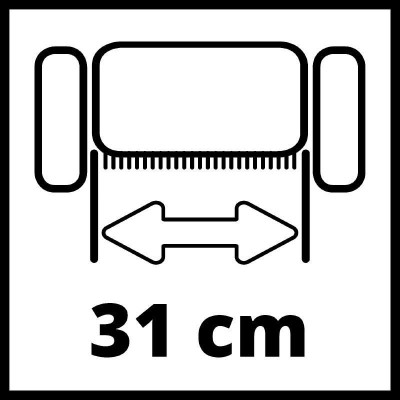 Аэратор-скарификатор аккумуляторный Einhell GC-SC 36/31 Li PXC 18В 31см 10.9кг (без АКБ та ЗП) (3420660)