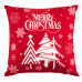 Подушка декор. ARDESTO Christmas 45х45см, 100% поліестер, червоний