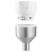 Блендер Sencor заглибний Accu technology, 200Вт, 3в1, чаша-800мл, безпровідний, USB-C, біло-рожевий
