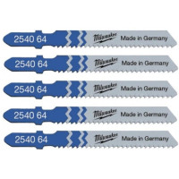 Полотно пиляльне для електролобзика Milwaukee T118B по металу, крок зуба 2ммх55мм, 5шт Полотно пиляльне для електролобзика Milwaukee T118B по металу, крок зуба 2ммх55мм, 5шт