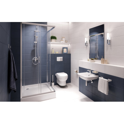 Унітаз підвісний Deante Avis безобідковий, сидіння в комплекті, білий Унітаз підвісний Deante Avis безобідковий, сидіння в комплекті, білий