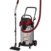 Пылесос профессиональный Einhell TE-VC 2340 SACL, 1500Вт, 225мБар, контейнер 40л, розетка, клас L, 10.1кг (2342470)