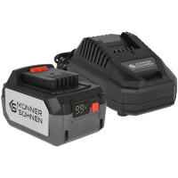 Набір акумулятора та зарядного пристрою Konner&Sohnen KS 20V4-1-KIT 20В 1х4А·год