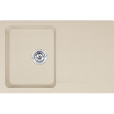 Мийка кухонна Franke Orion OID тектонайт, прямокут., з крилом, 780х500х180мм, чаша - 1, врізна, бежевий