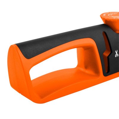 Точилка для ножів та ножиць Neo Tools, 77х290х47мм, 3 етапи заточування, алмаз, карбід вольфраму та кераміка, регулювання кута заточування, ABS-пластик та TPR гума Точилка для ножів та ножиць Neo Tools, 77х290х47мм, 3 етапи заточування, алмаз, карбід вольфраму та кераміка, регулювання кута заточування, ABS-пластик та TPR гума