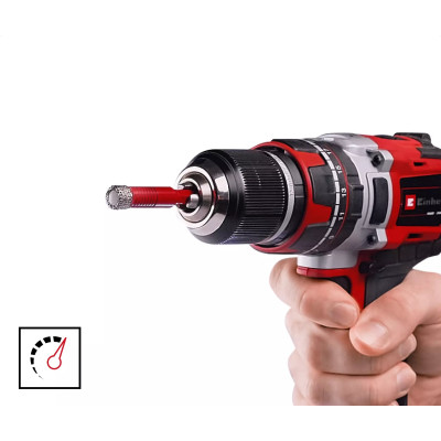 Свердло по кахелю та склу трубчате Einhell 5/6/8/10мм XS-Case набір 4шт 0.12кг