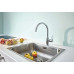 Смеситель кухонный Grohe QuickFix Start Flow, длина излива - 223мм, поворотный, 1рычаг, хром Смеситель кухонный Grohe QuickFix Start Flow, длина излива - 223мм, поворотный, 1рычаг, хром