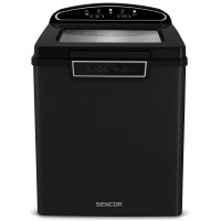 Ледогенератор бытовой Sencor SIM3000BK, 105 Вт, 12 кг/сутки, объем 1.9л, приготовление за 9 мин, 2 размера льда, черный Ледогенератор бытовой Sencor SIM3000BK, 105 Вт, 12 кг/сутки, объем 1.9л, приготовление за 9 мин, 2 размера льда, черный