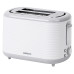 Тостер Ardesto White stripes T-F17WG 930Вт, пластик, білий+сірий