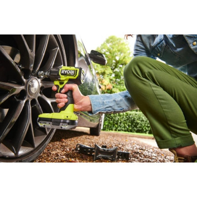 Гайковерт ударний акумуляторний Ryobi ONE+ HP RIW18C-0 18В 2800об·хв 450Нм 1/2 Гайковерт ударний акумуляторний Ryobi ONE+ HP RIW18C-0 18В 2800об·хв 450Нм 1/2