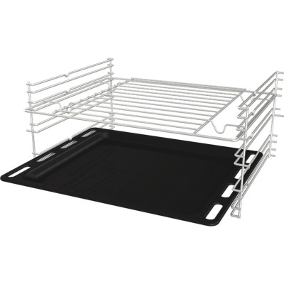 Духовка Gorenje электрическая, 61л, A+, дисплей, конвекция, черный