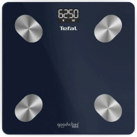 Ваги Tefal підлогові Goodvibes Life+, 180кг, Bluetooth, AAAx3 в комплекті, скло, синій