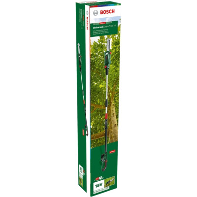 Bosch Пила ланцюгова акумуляторна UniversalChainPole 18В 210-260см шина 20см 3.6кг без АКБ та ЗП