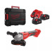 Шліфмашина кутова акумуляторна Milwaukee M18 BLSAG125X-402X 125мм 18В 2x4А·год ЗП М12-18С 11000об/хв 2.4кг кейс