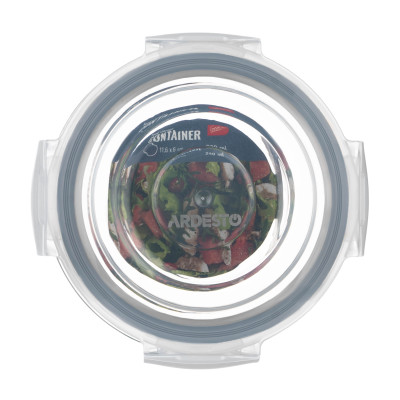 Контейнер для зберігання харчових продуктів ARDESTO Gemini 0.24л, боросилікатне скло, пластик, круглий, прозорий Контейнер для зберігання харчових продуктів ARDESTO Gemini 0.24л, боросилікатне скло, пластик, круглий, прозорий