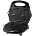 Мультимейкер Tefal Break time 700Вт, тефлон, 3 пластини, корпус-пластик, чорно-сріблястий