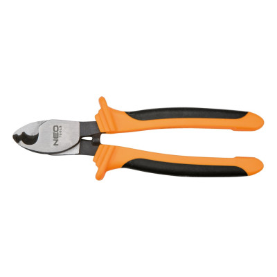 Кабелеріз Neo Tools, для мідних та алюмінієвих кабелів до 10мм, 160мм, CrV Кабелеріз Neo Tools, для мідних та алюмінієвих кабелів до 10мм, 160мм, CrV