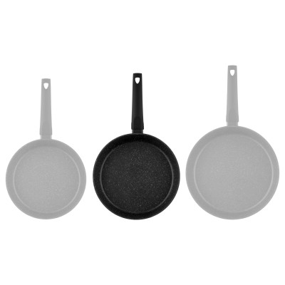 ARDESTO Сковорода Gemini Gourmet Viareggio с крышкой 26 см, черный, алюминий AR1926GDL ARDESTO Сковорода Gemini Gourmet Viareggio с крышкой 26 см, черный, алюминий AR1926GDL