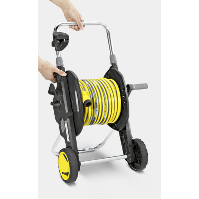 Катушка для шланга Karcher "HT 4.500", складная, регулировка высоты ручки тележки, длина шланга: 1/2" 50м, 5/8" 35м, 3/4" 23м (2.645-170.0) Катушка для шланга Karcher "HT 4.500", складная, регулировка высоты ручки тележки, длина шланга: 1/2" 50м, 5/8" 35м, 3/4" 23м (2.645-170.0)