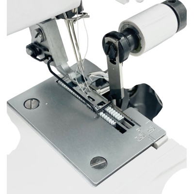 Оверлок MINERVA  SmartLock 350, 91Вт, 13 оп., (4, 3, 2-х ниткові шви), білий