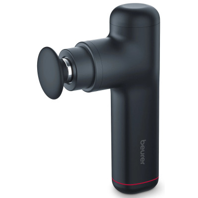 Масажер Beurer для тіла, літій-іонний акум., фасціальний, 3 насадки, 3 режими, чорний Масажер Beurer для тіла, літій-іонний акум., фасціальний, 3 насадки, 3 режими, чорний